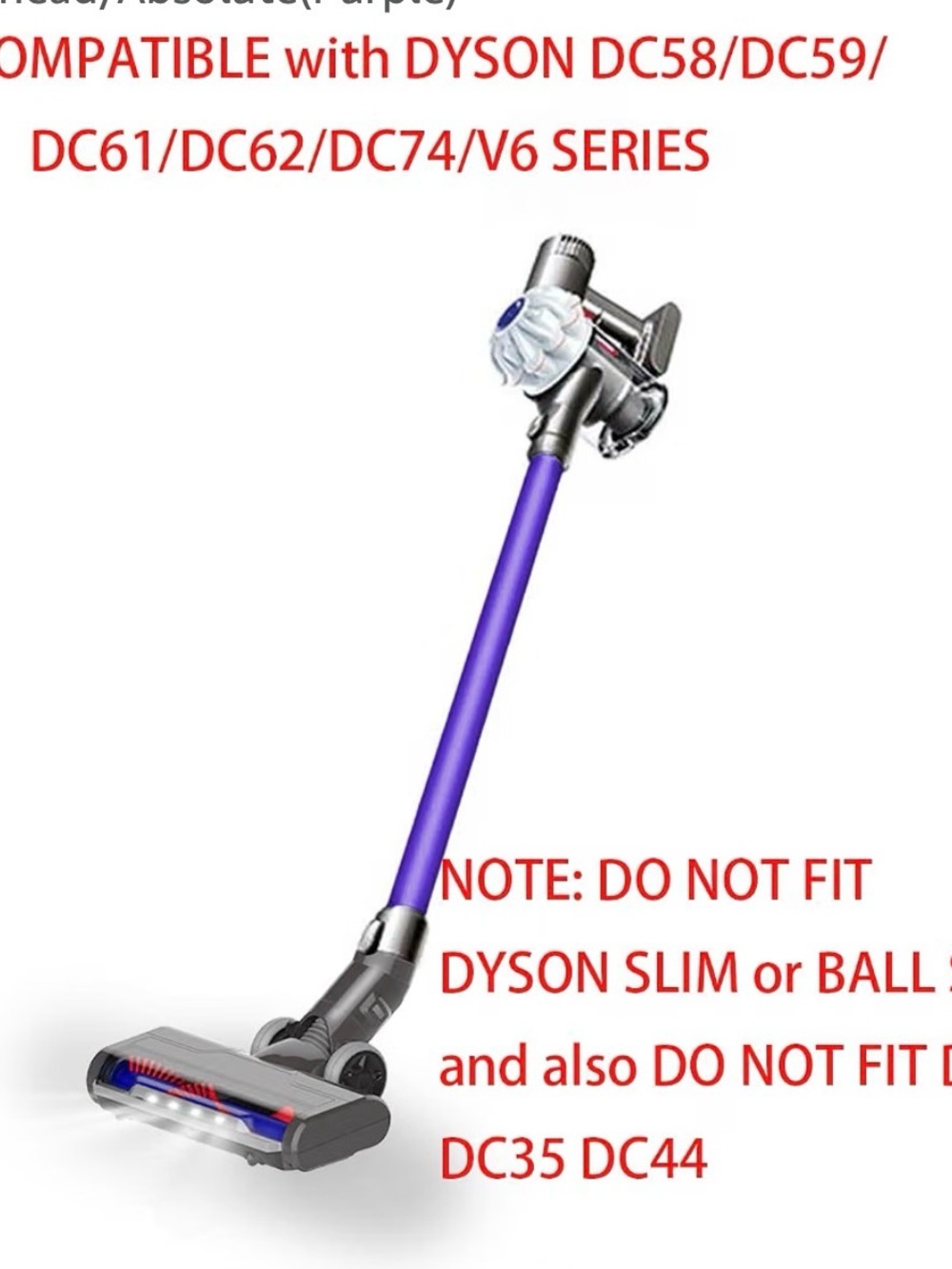 Dyson Purple Extension Wand